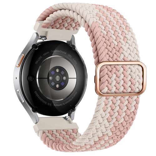AK für Samsung Galaxy Watch 7 6 5 4 Armband 40mm 44mm Damen Herren, 20mm Weiches Verstellbares Nylon Erstzarmbänder für Samsung Watch 7 Uhrenarmband 44mm 40mm/Watch 6 Classic 47mm 43mm/Watch 5 Pro AK für Samsung Galaxy Watch 7 6 5 4 Armband 40mm 44mm Damen Herren, 20mm Weiches Verstellbares Nylon Erstzarmbänder für Samsung Watch 7 Uhrenarmband 44mm 40mm/Watch 6 Classic 47mm 43mm/Watch 5 Pro von AK