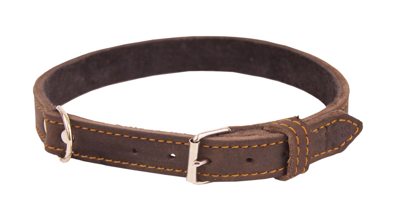 AKAH Halsband genietet aus Ölleder Halsweite: 55 cm AKAH Halsband genietet aus Ölleder Halsweite: 55 cm von AKAH