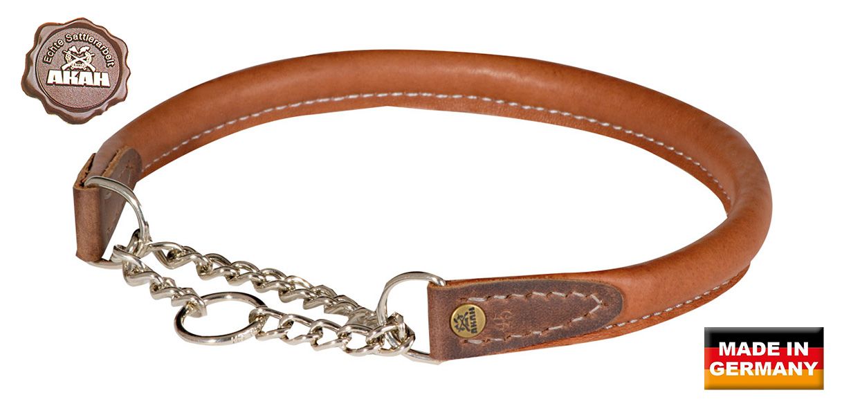AKAH Halsung aus Yak-Leder Halsweite: 35 cm AKAH Halsung aus Yak-Leder Halsweite: 35 cm von AKAH