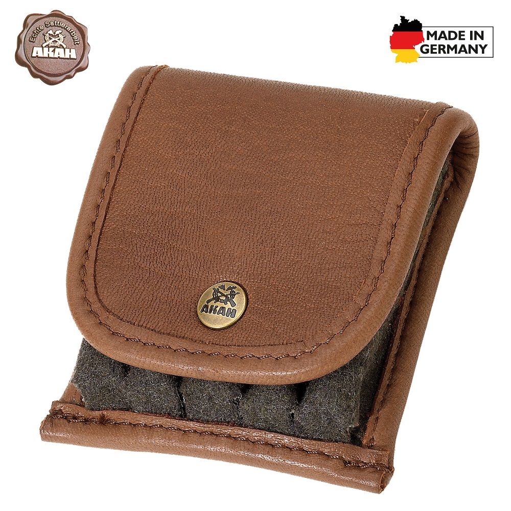 AKAH Patronenetui Elchleder mit Loden AKAH Patronenetui Elchleder mit Loden von AKAH
