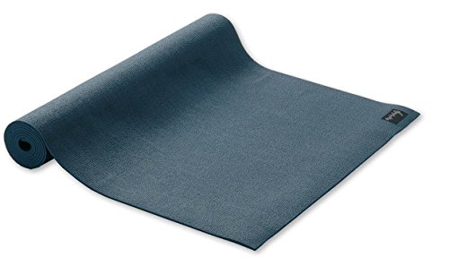 Yogamatte Studio extrabreit Gymnastikmatte blau Pilatesmatte 80x183cm von AKO