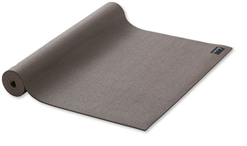 Yogamatte Studio extrabreit Gymnastikmatte graubraun Pilatesmatte 80x183cm Yogamatte Studio extrabreit Gymnastikmatte graubraun Pilatesmatte 80x183cm von Eco Krabbelmatte