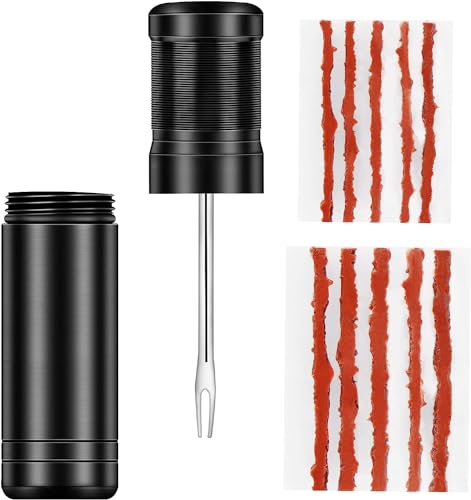AKONE Tubeless Fahrradreifen-Reparaturset für MTB und Rennradreifen, Reifenpannen Schnell Reparieren Tubeless Reifen Flickset Tire Repair Kit für Unterwegs Tubeless Reparaturset Tubeless Set (01) AKONE Tubeless Fahrradreifen-Reparaturset für MTB und Rennradreifen, Reifenpannen Schnell Reparieren Tubeless Reifen Flickset Tire Repair Kit für Unterwegs Tubeless Reparaturset Tubeless Set (01) von AKONE