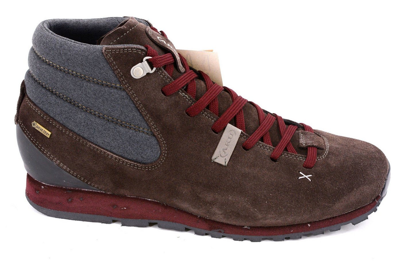 AKU Bellamont Gaia MID GTX W Freizeitschuh Damen brown/red Trekkingschuh von AKU