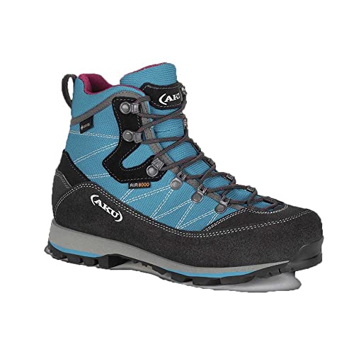 AKU Damen Trekker Lite Iii Wide GTX W's Wanderschuhe, Türkis/Grau, 37 von AKU