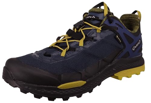 AKU Herren Rocket Dfs GTX Wanderschuhe, Blau/Mustard, 45 von AKU