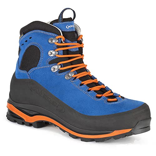 AKU Herren Superalp V-Light GTX Wanderschuhe, blau/Orange, 37 von AKU