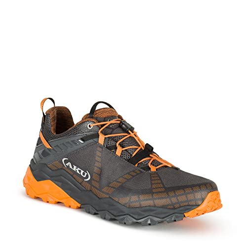 AKU Herren flyrock Wanderschuhe, Schwarz/Orange, 47.5 von AKU