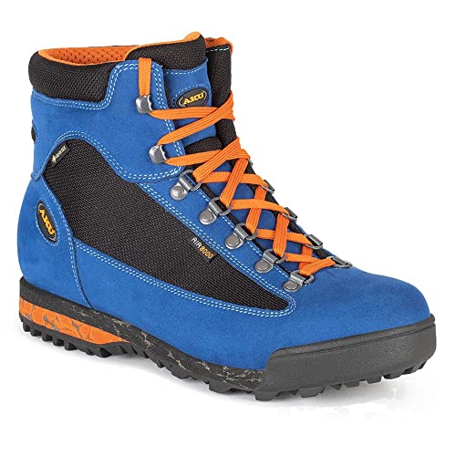 AKU Slope V-Light GTX Wanderschuhe, blau/Orange, 44,5 von AKU