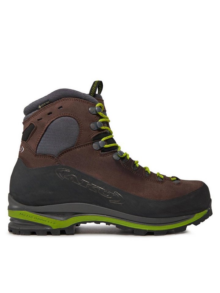 AKU Trekkingschuhe 593.31 Earth Brown/Lime 661 Trekkingschuh von AKU