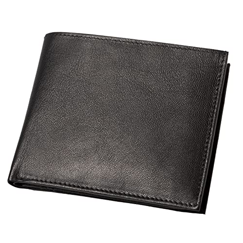 ALASSIO 42246 - Geldbörse im Querformat, Herren und Damen Portemonnaie aus Echtleder mit Münzfach, 2 Scheinfächer 7 Kartenfächer für Kreditkarten, Brieftasche in schwarz, ca 10 x 12 cm ALASSIO 42246 - Geldbörse im Querformat, Herren und Damen Portemonnaie aus Echtleder mit Münzfach, 2 Scheinfächer 7 Kartenfächer für Kreditkarten, Brieftasche in schwarz, ca 10 x 12 cm von ALASSIO