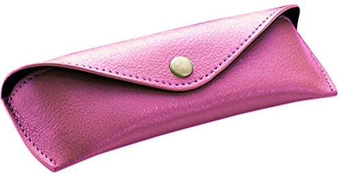 ALASSIO 2684 Brillen-Etui aus echtem Leder, Etui für Brillen und Sonnenbrillen, Lederetui mit Klappverschluss und einem Druckknopfverschluss aus Metall, Ledercase, klein, rosa, ca. 16 x 5,5 x 3 cm ALASSIO 2684 Brillen-Etui aus echtem Leder, Etui für Brillen und Sonnenbrillen, Lederetui mit Klappverschluss und einem Druckknopfverschluss aus Metall, Ledercase, klein, rosa, ca. 16 x 5,5 x 3 cm von ALASSIO
