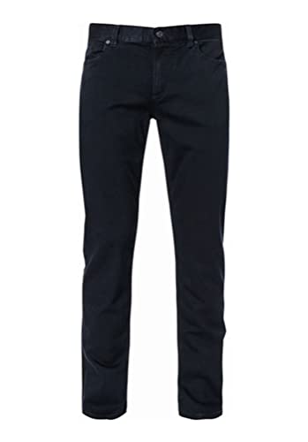 ALBERTO - Herren 5-Pocket Jeans Regular Fit (1484 4807), Größe:W35/L30, Farbe:Navy (895) von ALBERTO