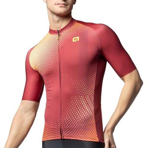 ALE' Alé Cycling Herren Pragma Optical Short Sleeve Jersey ALE' Alé Cycling Herren Pragma Optical Short Sleeve Jersey von ALE'