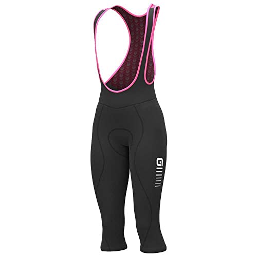 ALE' Damen Essential Bib 3/4, Bianco-White, S ALE' Damen Essential Bib 3/4, Bianco-White, S von ALE'