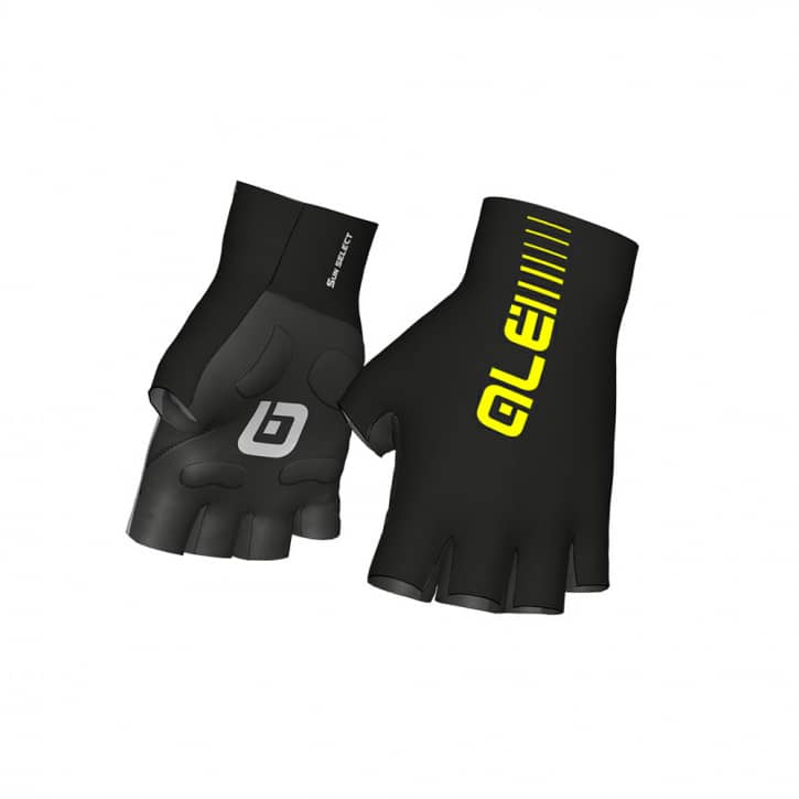 ALE Sunselect Crono Gloves schwarz/gelb XL von ALE