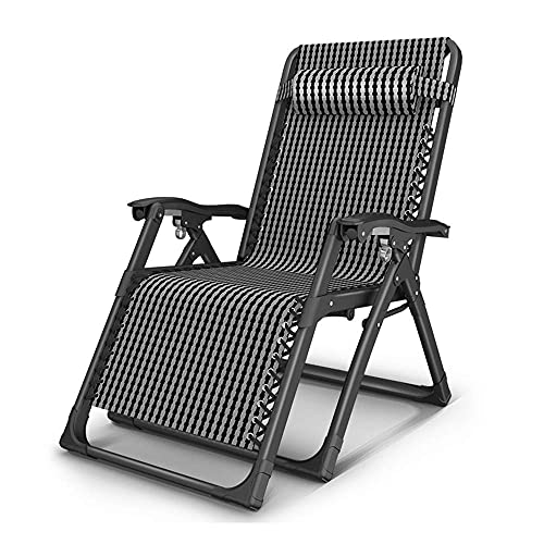 ALEjon Liegender Schwerelosigkeitsstuhl im Freien Liegender klappbarer Garten-Liegestuhl Sonnenliege Gravity Zero Tragbarer Schaukelstuhl Klappbarer Liegestuhl (Farbe: A) Das Neue von ALEjon