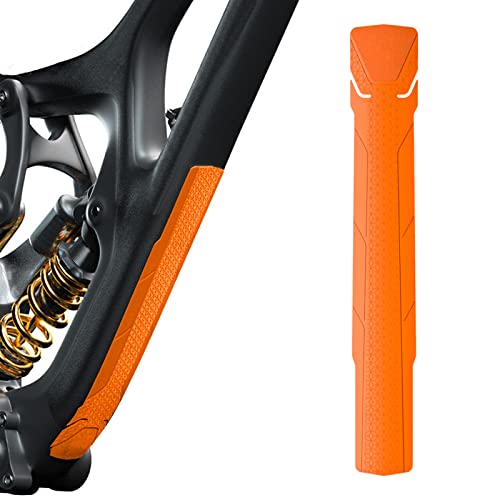 ALI2 Mountain Style Bike Downtube Rahmenschutz für Fahrrad Rennrad,Orange von ALI2