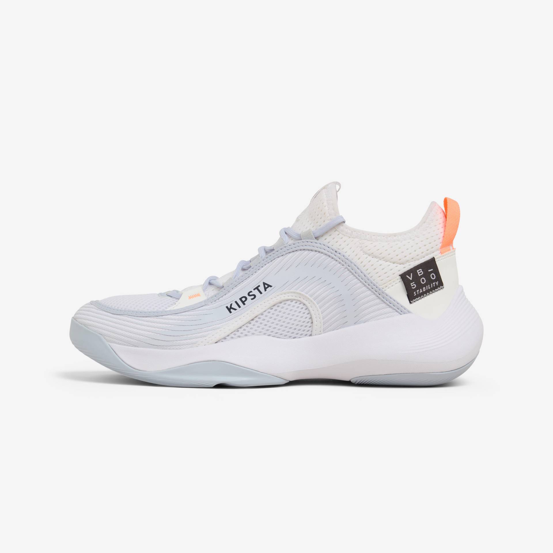 Damen/Herren Volleyballschuhe - Stability 500 weiß Damen/Herren Volleyballschuhe - Stability 500 weiß von ALLSIX