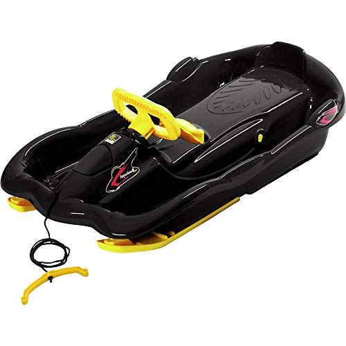 ALPENGAUDI Unisex Jugend Bob Space Schlitten, SCHWARZ, One Size ALPENGAUDI Unisex Jugend Bob Space Schlitten, SCHWARZ, One Size von AlpenGaudi