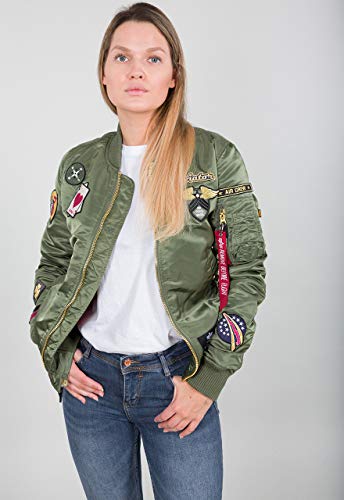 ALPHA INDUSTRIES MA-1 Custom Wmn Bomberjacke für Damen Sage-Green ALPHA INDUSTRIES MA-1 Custom Wmn Bomberjacke für Damen Sage-Green von ALPHA INDUSTRIES