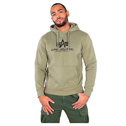 Alpha Industries Basic Hoody Kapuzensweat für Herren Olive Alpha Industries Basic Hoody Kapuzensweat für Herren Olive von ALPHA INDUSTRIES