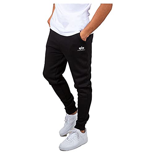 Alpha Industries Basic Jogger SL Jogginghose für Herren Black Alpha Industries Basic Jogger SL Jogginghose für Herren Black von ALPHA INDUSTRIES