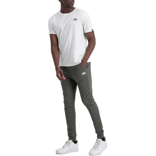 Alpha Industries Basic Jogger SL Jogginghose für Herren Dark Olive von ALPHA INDUSTRIES