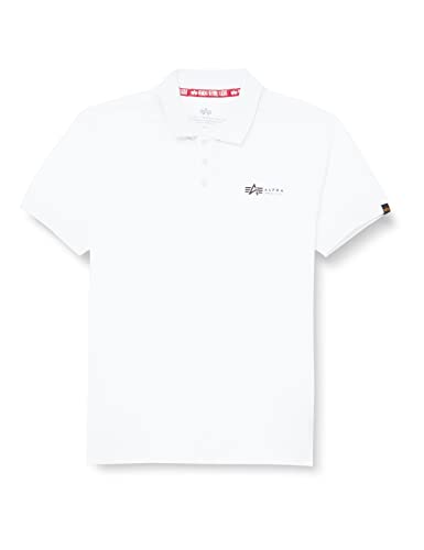 Alpha Industries Basic Polo SL Poloshirt für Herren White Alpha Industries Basic Polo SL Poloshirt für Herren White von ALPHA INDUSTRIES