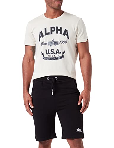 Alpha Industries Basic Short SL Short für Herren Black von ALPHA INDUSTRIES