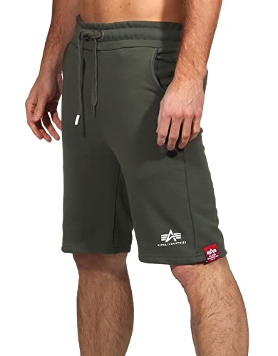 Alpha Industries Basic Short SL Short für Herren Dark Olive von ALPHA INDUSTRIES