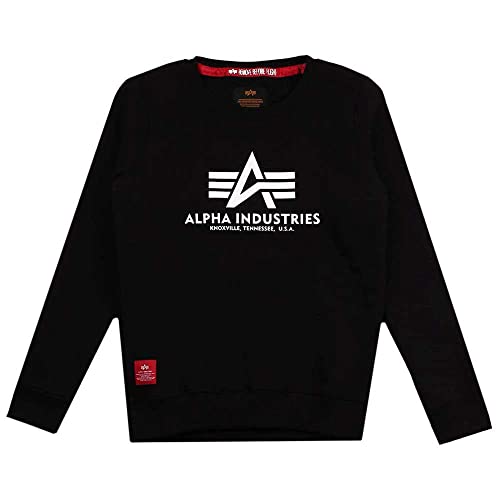 Alpha Industries Basic Sweater Kids Sweatshirt für Kinder Black Alpha Industries Basic Sweater Kids Sweatshirt für Kinder Black von ALPHA INDUSTRIES