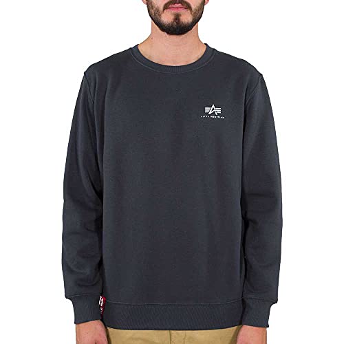 Alpha Industries Basic Sweater Small Logo Sweatshirt für Herren Navy Alpha Industries Basic Sweater Small Logo Sweatshirt für Herren Navy von ALPHA INDUSTRIES