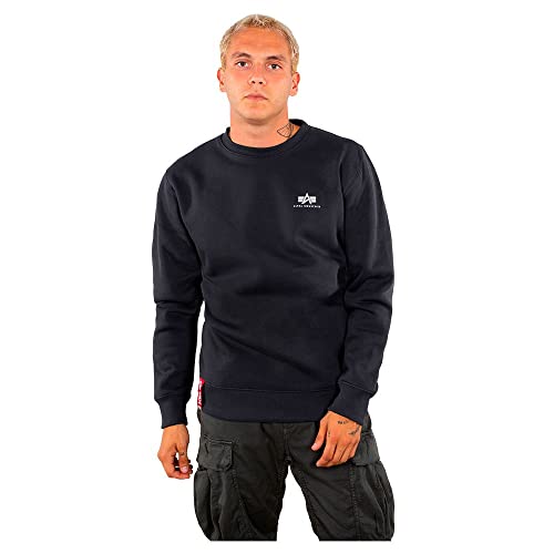 Alpha Industries Basic Sweater Small Logo Sweatshirt für Herren Rep.Blue Alpha Industries Basic Sweater Small Logo Sweatshirt für Herren Rep.Blue von ALPHA INDUSTRIES