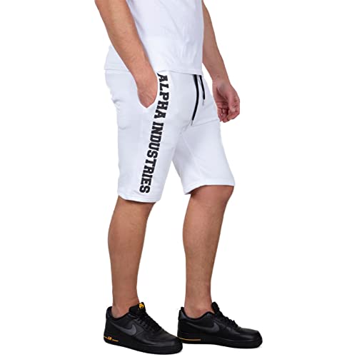 Alpha Industries Big Letters Short Short für Herren White von ALPHA INDUSTRIES