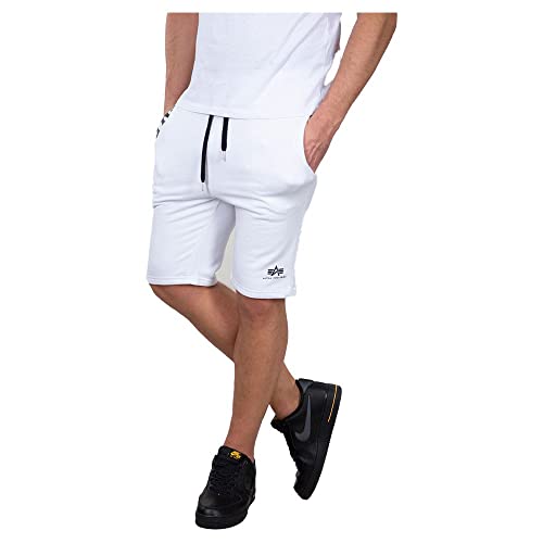 Alpha Industries Big Letters Short Short für Herren White von ALPHA INDUSTRIES