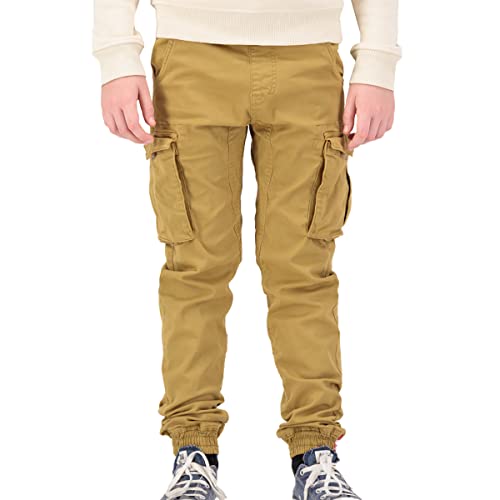 Alpha Industries Cotton Twill Jogger Kids Jogginghose für Kids Khaki von ALPHA INDUSTRIES