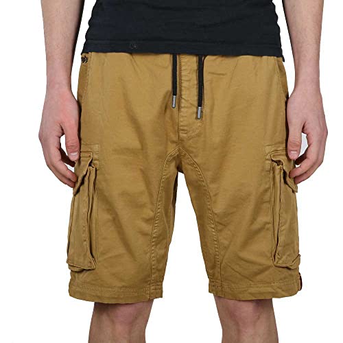 Alpha Industries Cotton Twill Jogger Short Short für Herren Khaki Alpha Industries Cotton Twill Jogger Short Short für Herren Khaki von ALPHA INDUSTRIES