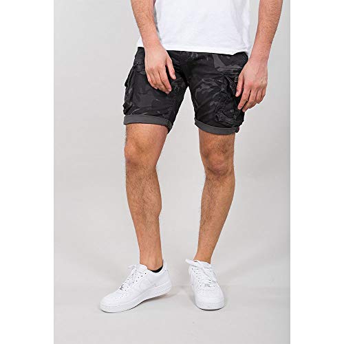 Alpha Industries Crew Short Camo Short für Herren Black Camo Alpha Industries Crew Short Camo Short für Herren Black Camo von ALPHA INDUSTRIES