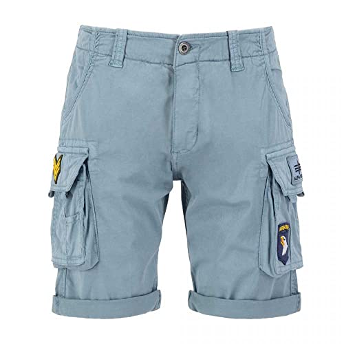 Alpha Industries Crew Short Patch Short für Herren Greyblue von ALPHA INDUSTRIES