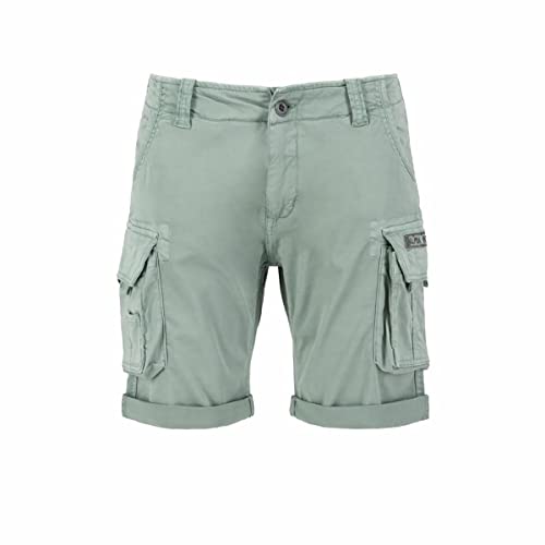 Alpha Industries Herren Crew Short Für Cargos, Dusty Green, 34 EU von ALPHA INDUSTRIES