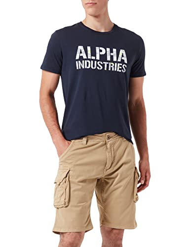 Alpha Industries Herren Crew Short Für Cargos, Sand, 34 EU von ALPHA INDUSTRIES