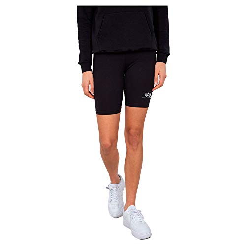 Alpha Industries Damen Basic Bike Shorts SL Wmn Bermuda, Black, M Alpha Industries Damen Basic Bike Shorts SL Wmn Bermuda, Black, M von ALPHA INDUSTRIES