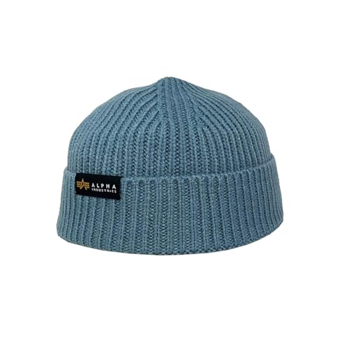 Alpha Industries Dockers Beanie Klassiches Unisex Beanie Greyblue Alpha Industries Dockers Beanie Klassiches Unisex Beanie Greyblue von ALPHA INDUSTRIES