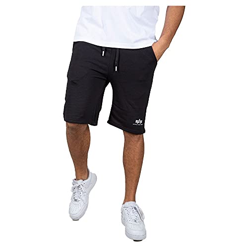 Alpha Industries Herren Basic Short SL Bermuda, Black, M von ALPHA INDUSTRIES