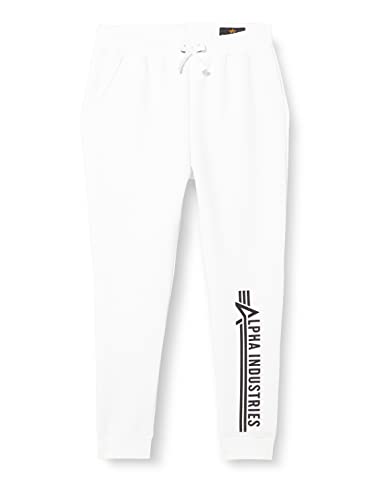 Alpha Industries Jogger Jogginghose für Herren White von ALPHA INDUSTRIES