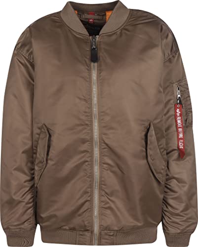 Alpha Industries MA-1 Core Wmn Bomberjacke für Herren Taupe von ALPHA INDUSTRIES