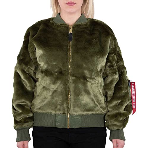 Alpha Industries MA-1 OS Fur Wmn Bomberjacke für Damen Sage-Green Alpha Industries MA-1 OS Fur Wmn Bomberjacke für Damen Sage-Green von ALPHA INDUSTRIES