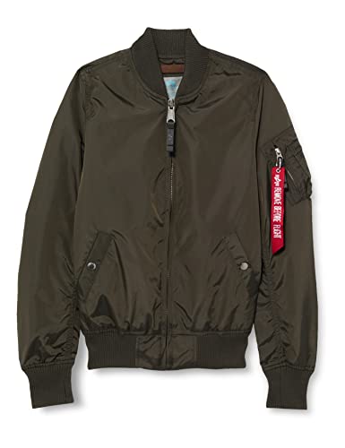 Alpha Industries MA-1 TT Wmn Bomberjacke für Damen Rep.Grey von ALPHA INDUSTRIES