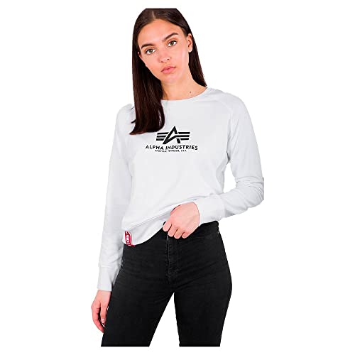 Alpha Industries New Basic Sweater Wmn Sweatshirt für Damen White Alpha Industries New Basic Sweater Wmn Sweatshirt für Damen White von ALPHA INDUSTRIES